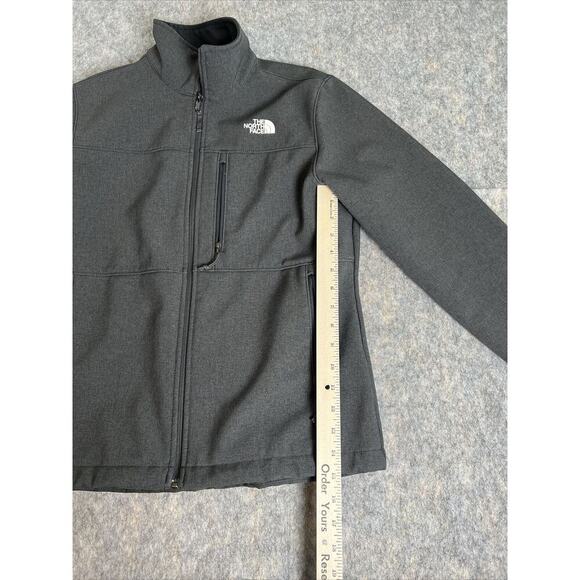Womens The North Face Soft Shell Jacket Wind Wall dark grey/charcoal Size medium - Picture 14 of 16